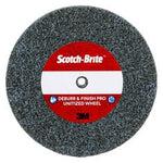 Scotch-Brite™ Deburr & Finish Pro Unitized Wheel, DP-UW, 8C Coarse+, 3
in x 1 in x 1/4 in, 10 ea/Case