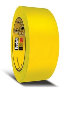 Scotch® Ultimate Paint Edge Masking Tape 2460, Gold, 2 in x 60 yd, 3.3
mil, 24 Rolls/Case