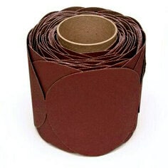 3M™ Stikit™ Film Disc Roll 375L, P400 3MIL, 5 in x NH, Die 500X, 100 discs per roll, 4 Rolls/Case