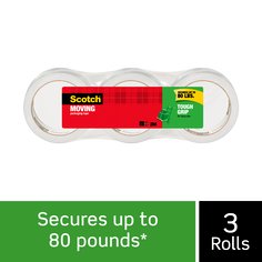 Scotch® Tough Grip Moving Packaging Tape 3500S-3, 1.88 in x 38.2 yd (48
mm x 35 m)