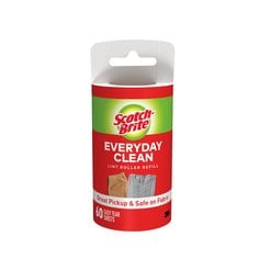 Scotch-Brite™ Lint Roller Refill 836RFS-60, 4 in x 31.4 ft (10.1 cm x
9.57 m), 6/1