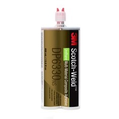 3M™ Scotch-Weld™ Multi-Material Composite Urethane Adhesive DP6330NS,
Green, 400 mL Duo-Pak, 6/Case