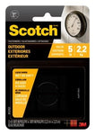 Scotch™ Outdoor Fastener RFLD7021, 7/8 in x 7/8 in (22,2 mm x 22,2 mm),
Black 6 Sets of Squares