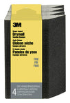 3M™ Drywall Sanding Sponge CP-042-4PK, Single Angle, 4 7/8 in x 2 7/8 in x 1 in, Fine, 4/pk, 6 pks/cs