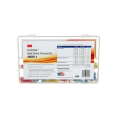 3M™ Scotchlok™ Heat Shrink Terminal Kit, SHSTK-1, 120 pieces, refillable
kit is compact, portable and durable, 4 Kits/Case