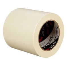 3M™ General Use Masking Tape 201+, Tan, 115 mm x 55 m, 4.4 mil, 8
Roll/Case