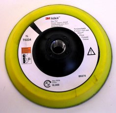 3M™ Stikit™ Disc Pad 70234, 5 in x 1/2 in x 5/8 in-11 Internal, 5
ea/Case