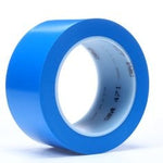 3M™ Vinyl Tape 471, Blue, 6 in x 36 yd, 5.2 mil, 4 rolls per case