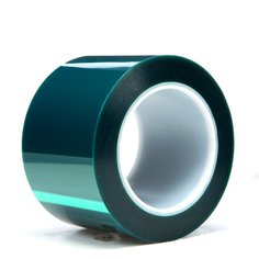 3M™ Polyester Tape 8992, Green, 3 in x 72 yd, 3.2 mil, 12 rolls per case