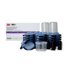 3M™ PPS™ Series 2.0 Spray Cup System Kit 26328, Micro (3 fl oz, 90 mL),
125 Micron Filter, 1 Kit/Case