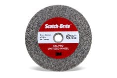 Scotch-Brite™ EXL PRO Unitized Wheel, 8 in x 4.5mm x 1 in, 8A CRS, 10
ea/Case