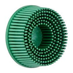 Scotch-Brite™ Roloc™ Bristle Disc, RD-ZB, 50, TR, Green, 2 in x 5/8 in,
Tapered, 10/Carton, 40 ea/Case