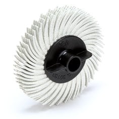 Scotch-Brite™ Radial Bristle Disc, RB-ZB, 120, 2 in x 3/8 in, Thin Bristle, 40/Carton, 80 ea/Case