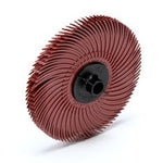 Scotch-Brite™ Radial Bristle Disc, 3 in x 3/8 in 220, 40/Carton, 80
ea/Case