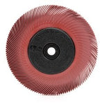 Scotch-Brite™ Radial Bristle Brush, 6 in x 7/16 in x 1 in 220 with
Adapter, 5 ea/Case