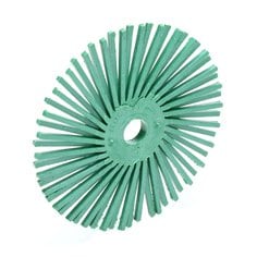 Scotch-Brite™ Radial Bristle Disc, 3 in x 3/8 in 50, 10/Carton, 40
ea/Case
