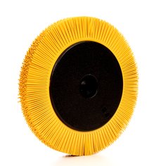 Scotch-Brite™ Radial Bristle Brush, 8 in x 1 in x 1-1/4 in 80 with
Flange, 2 ea/Case