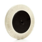 Scotch-Brite™ Radial Bristle Brush, 8 in x 1 in x 1-1/4 in 120 with
Flange, 2 ea/Case