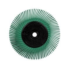 Scotch-Brite™ Radial Bristle Brush, 6 in x 1/2 in x 1 in 50 With
Adapter, 5 ea/Case