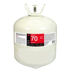 3M™ HoldFast 70 Cylinder Spray Adhesive, Clear, Large Cylinder (Net Wt
27.3 lb), 1/case