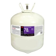 3M™ Polystyrene Insulation 78 ET Cylinder Spray Adhesive, Clear, Large
Cylinder (Net Wt 29.3 lb), 1/case