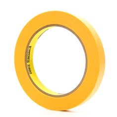 Scotch® Ultimate Paint Edge Masking Tape 2460, Gold, 1/2 in x 60 yd, 3.3
mil, 72 Rolls/Case