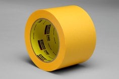 Scotch® Ultimate Paint Edge Masking Tape 2460, Gold, 3 in x 60 yd, 3.3
mil, 12 Rolls/Case