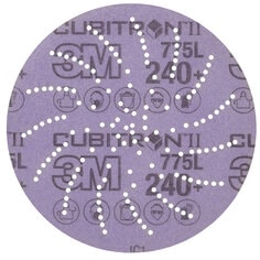 3M Xtract™ Cubitron™ II Film Disc 775L, 240+, 5 in, Die 500LG,
50/Carton, 250 ea/Case