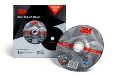 3M™ Silver Cut-Off Wheel, 44539, T27, 6 in x .045 in x 7/8 in, Single
Pack, 10 ea/Case