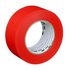 3M™ Vinyl Duct Tape 3903, Red, 2 in x 50 yd, 6.5 mil, 24 Rolls/Case,