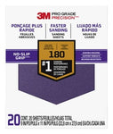 3M™ Pro Grade Precision™ Faster Sanding Sanding Sheets 180 grit Fine,
27180TRI-20, 9 in x 11 in, 20/pk