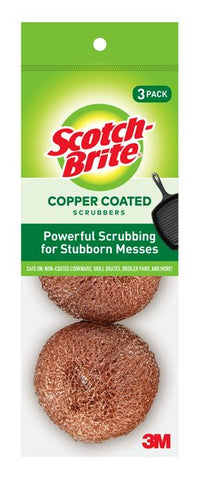 Scotch-Brite® Copper Coated Scouring Pad, 213C, 8/3
