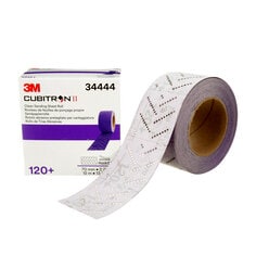 3M™ Cubitron™ II Hookit™ Clean Sanding Sheet Roll 737U, 34444, 120+
grade, 70 mm x 12 m, 5 rolls per case