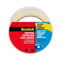 Scotch® Heavy Duty Shipping Packaging Tape, 3850, 1.88 in x 54.6 yd (48
mm x 50 m)