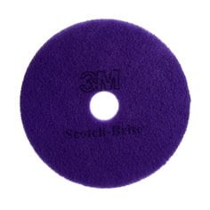 Scotch-Brite™ Purple Diamond Floor Pad Plus, 16 in, 5/Case