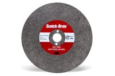 Scotch-Brite™ EXL PRO Unitized Wheel, EX-UW, 8A Coarse, 8 in x 4.2 mm x
1-1/2 in, 10 ea/Case