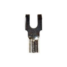 3M™ Scotchlok™ Block Fork, Non-Insulated Butted Seam MU10-6FBK, Stud
Size 6, suitable for use in a terminal block, 500/Case
