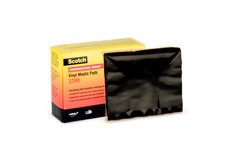 Scotch® Vinyl Mastic Pad 2200, 1-1/2 in x 2-3/8 in, Black, 20
pads/carton, 100 pads/Case