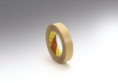 3M™ Double Coated Tape 415, Clear, 1 in x 108 yd, 4 mil, 9 rolls per
case