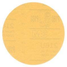 3M™ Hookit™ Gold Paper Disc 216U, P800, 3 in x NH (76.2 mm x NH)