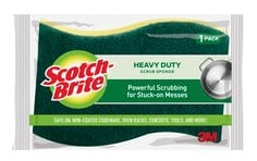 Scotch-Brite® Heavy Duty Scrub Sponge 425, 12/1