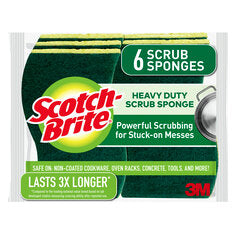 Scotch-Brite® Heavy Duty Scrub Sponge 426, 6/6