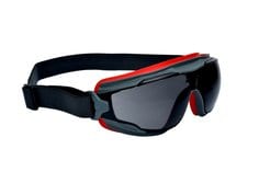 3M™ GoggleGear™ 500 Series GG502SGAF, Gray Scotchgard™ Anti-fog lens, 10 ea/Case