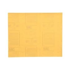 3M™ Gold Sheet 216U, 35332, P320, A wt, 18 in x 18 in, 310 sheets per
case