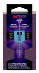 3M™ Pro Grade Precision™ Faster Sanding Block Sponge, 24000TRI-M-B, 2.5
in x 4.5 in x 1 in, 80 grit, Medium, 12/cs