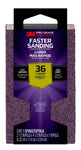 3M™ Pro Grade Precision™ Faster Sanding Sanding Block Sponge,
24003PGP-XC-B, 2.5 in x 4.5 in x 1 in, 36 grit, X- Coarse, 12/case