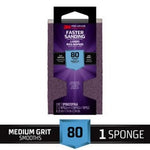 3M™ Pro Grade Precision™ Faster Sanding Sanding Block Sponge,
24000PGP-M-B, 2.5 in x 4.5 in x 1 in, 80 grit, Medium, 12/cs