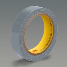 3M™ Hook Fastener SJ3402, Silver, 1 in x 50 yd, 12 rolls per case