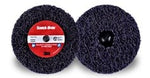 Scotch-Brite™ Roloc™+ Clean and Strip XT Pro Disc, XO-ZR, SiC Extra
Coarse, TR+, Purple, 4 in x 1 in, 2 Ply, 10 ea/Case