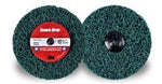 Scotch-Brite™ Roloc™+ Clean and Strip XT Pro Extra Cut Disc, XC-DR+, A/O
Extra Coarse, TR+, Green, 4 in x 1/2 in, 10 ea/Case